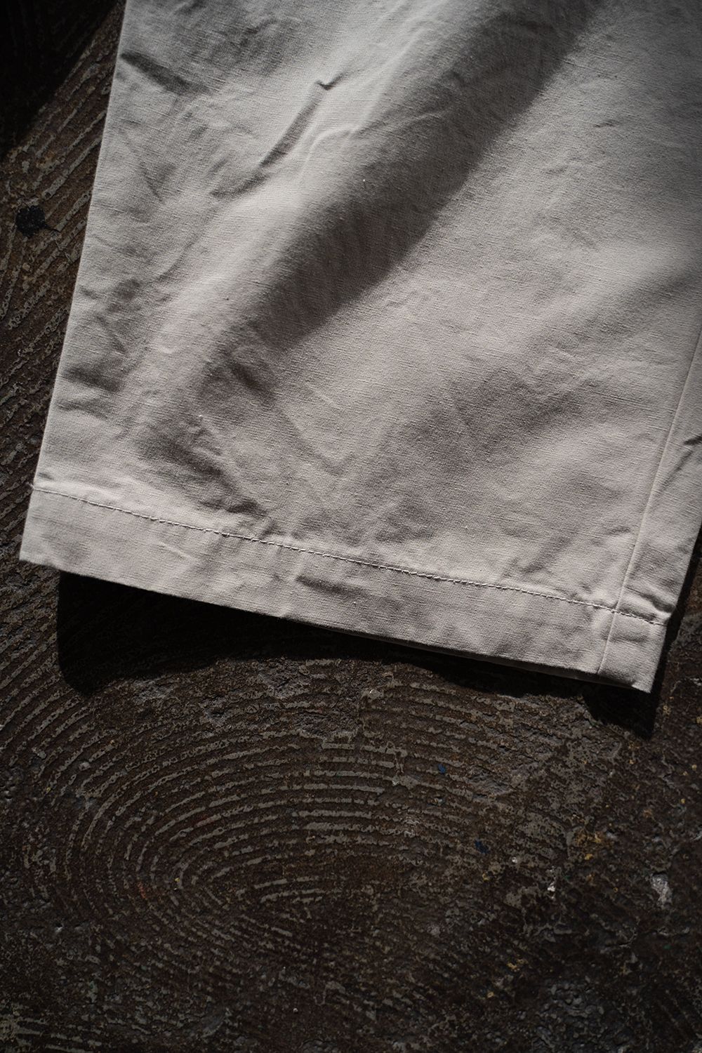 【ラスト1点】【24SS】シルクネップイージーパンツ(TAUPE)