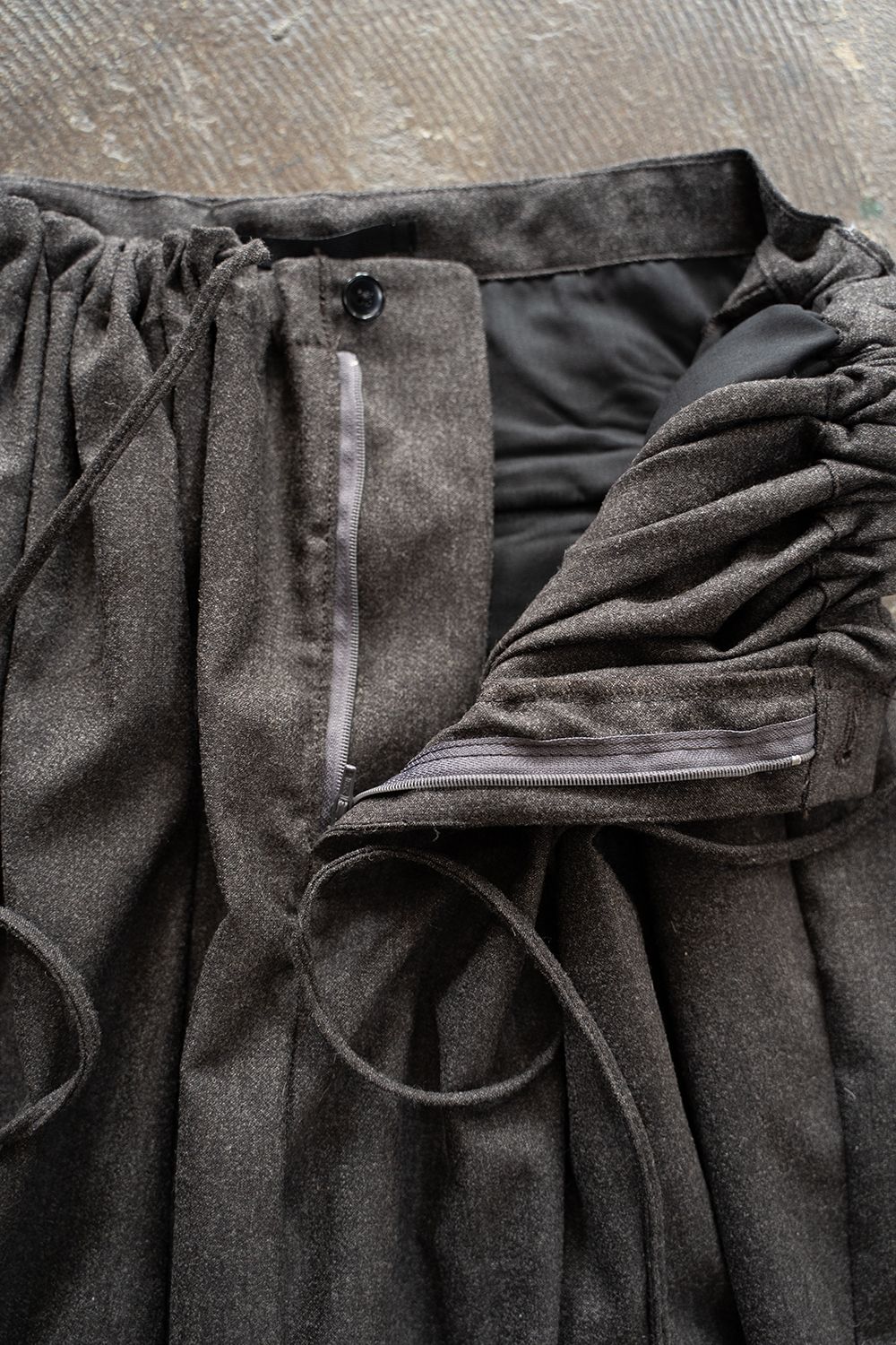 KICS DOCUMENT. - 【ラスト1点】【23AW】Stretch T/W Gathered