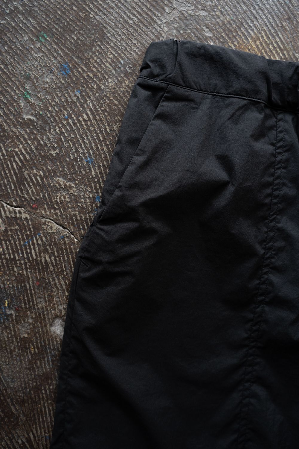 【26SS】ストレッチナイロンハーフパンツ(BLACK)