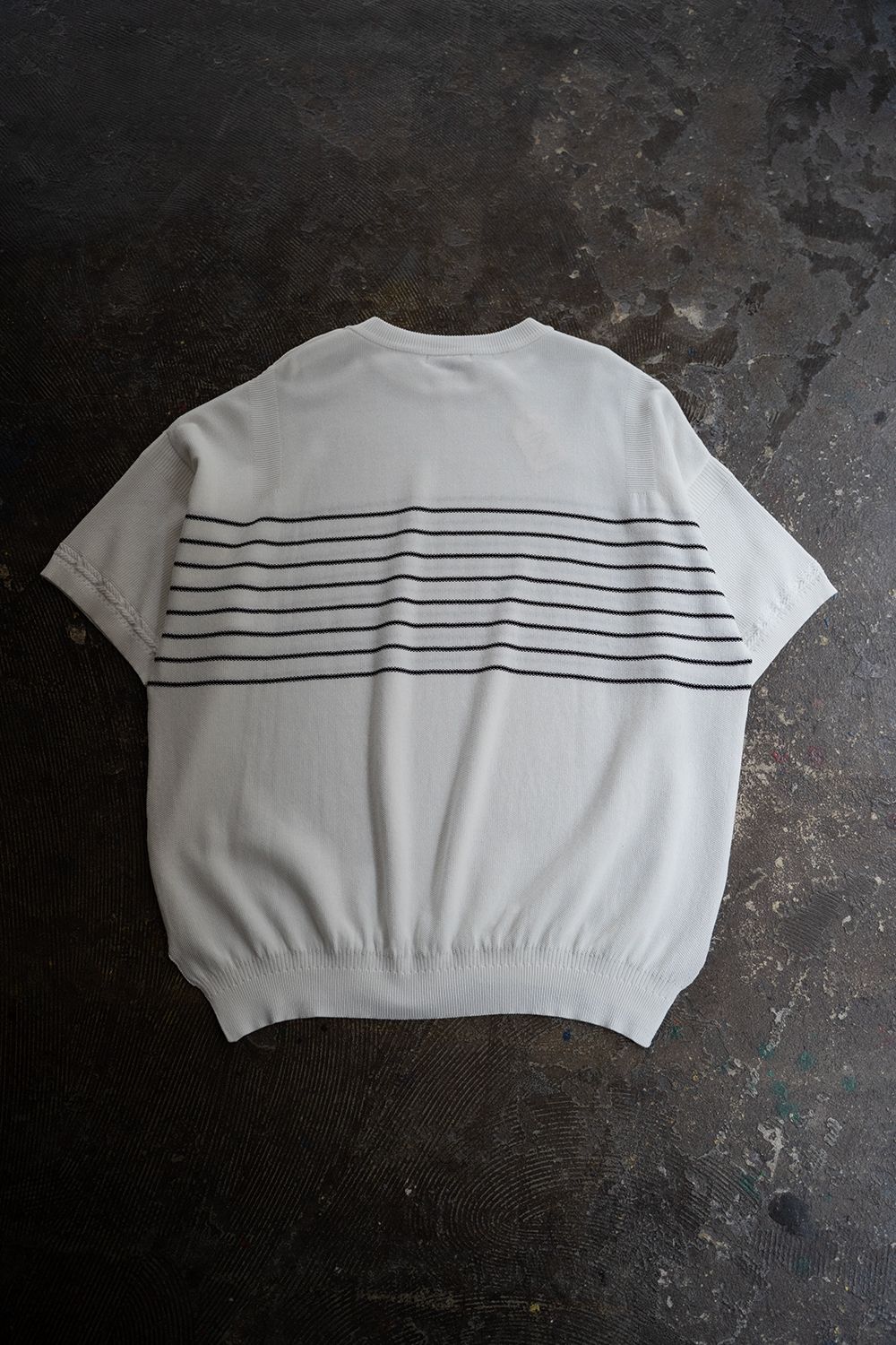 YASHIKI - 【ラスト1点】【25SS】Funaato Knit(WHITE) | Salty
