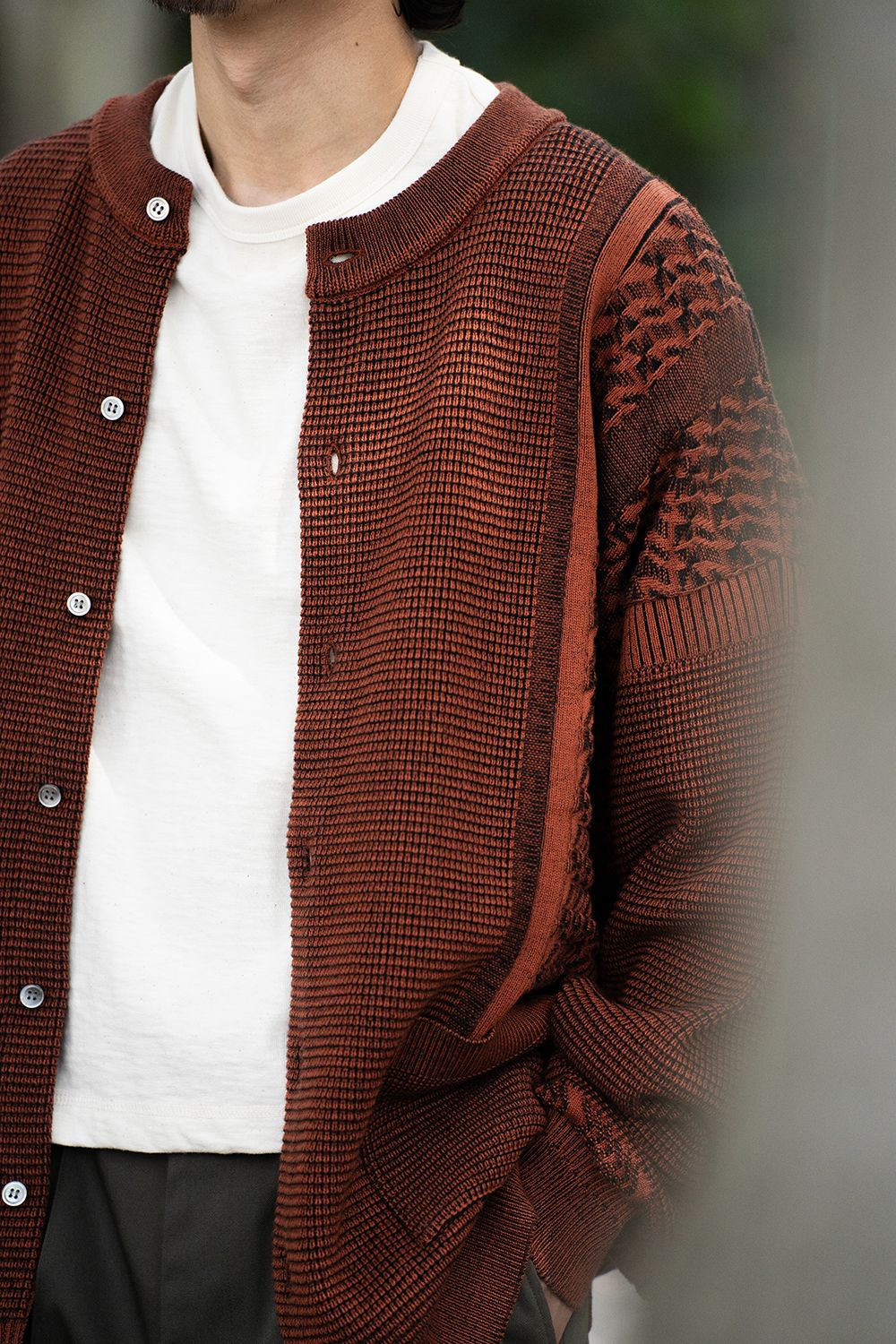 【ラスト1点】【24AW】Tasogare Cardigan(ORANGE)