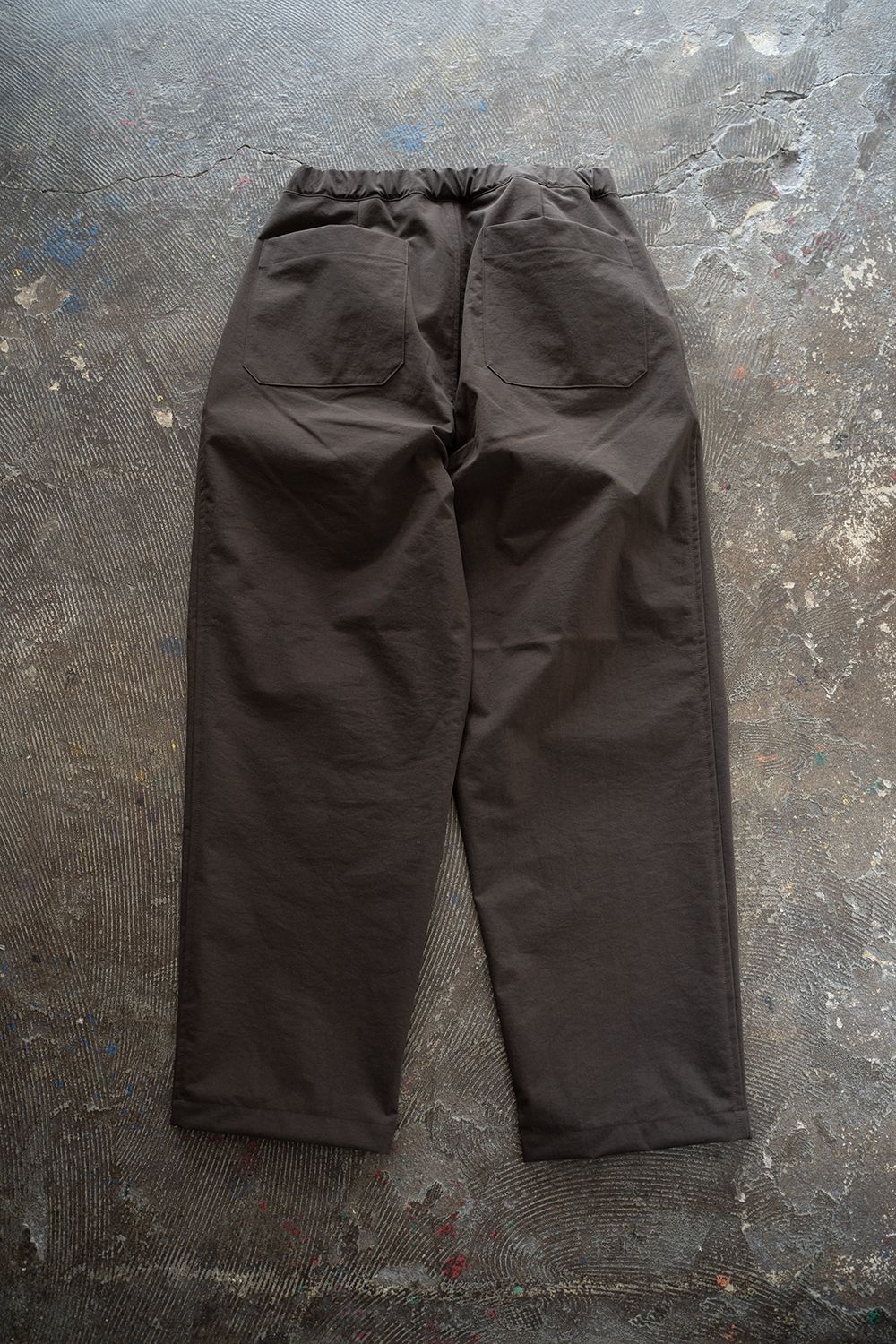 【新品同様】STILL BY HAND 〔25SS〕イージースラックス ブラック STILL BY HAND - 【ラスト1点】【25SS】リネンオックス2タック