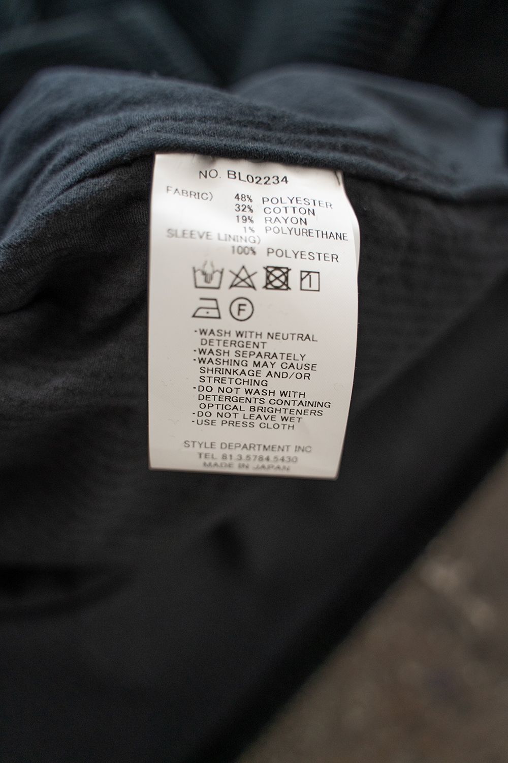 【23AW】綿×レーヨンコーデュロイシャツジャケット(BLACK)