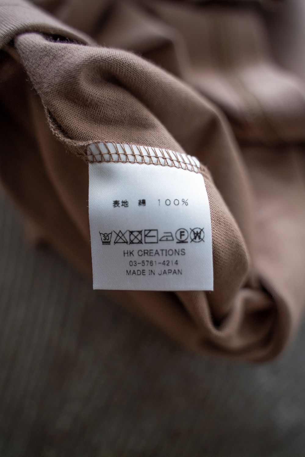 【ラスト1点】【23SS】Crew Neck T-Shirts(DARK COCOA)