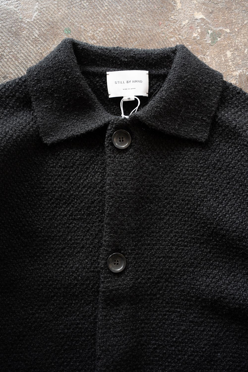 【26AW】5Gニットブルゾン(BLACK)