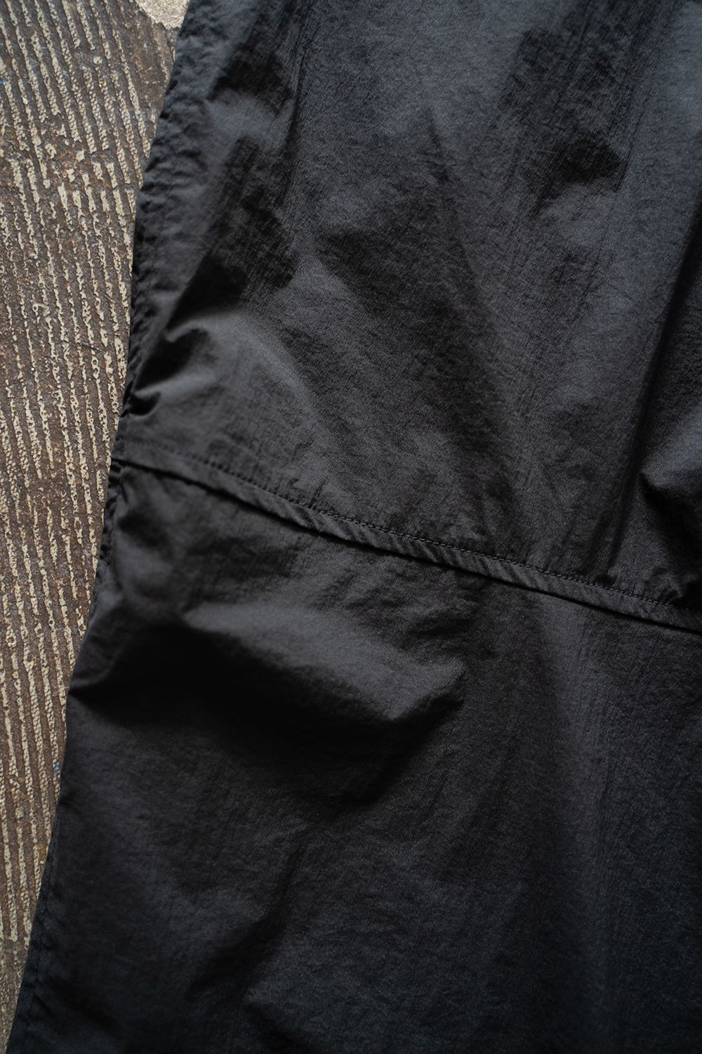 【ラスト1点】【25SS】ストレッチナイロンイージーパンツ(BLACK)