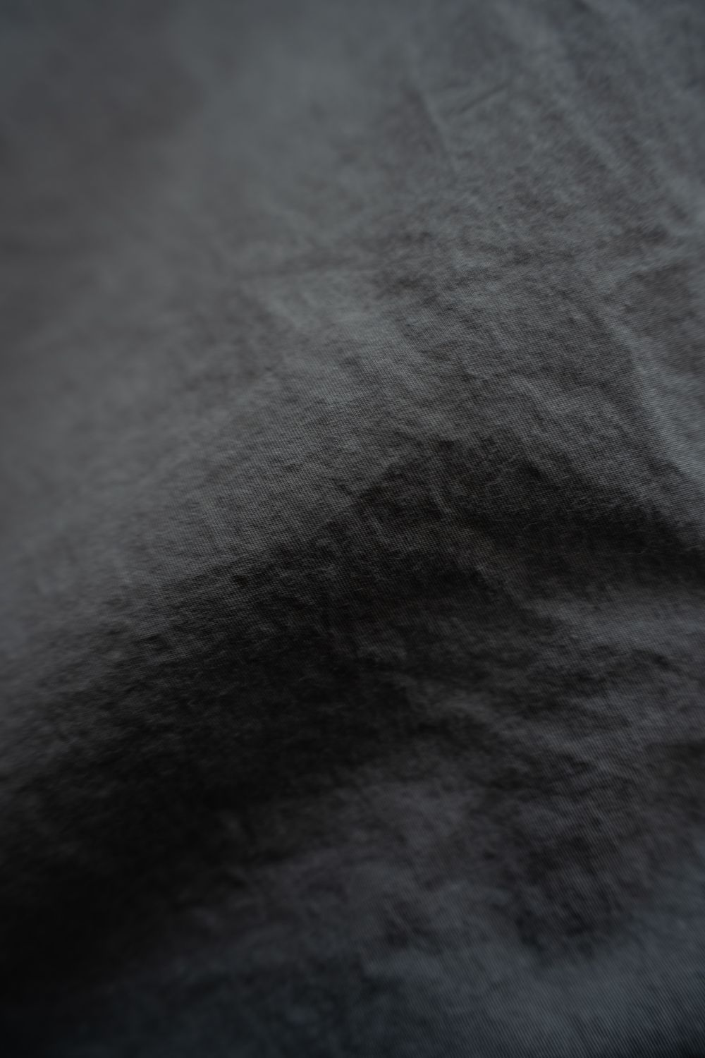 【26AW】ガーメントダイバンドカラーオーバーシャツ(SLATE GREY)