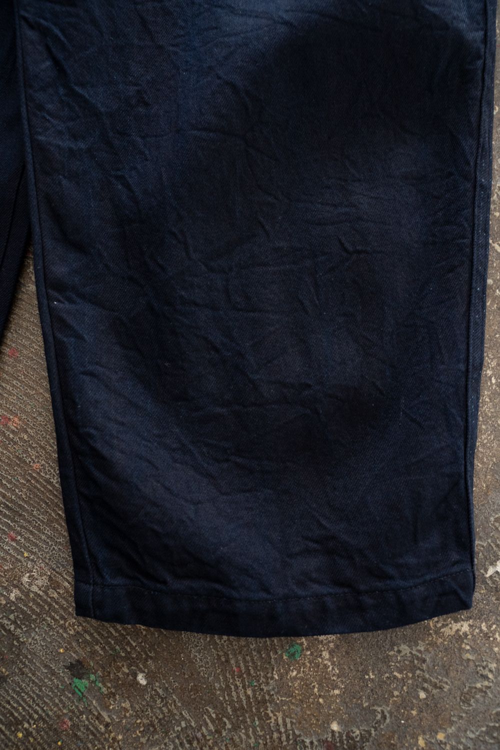 【26SS】11.5ozデニムディープタックパンツ(DARK NAVY)