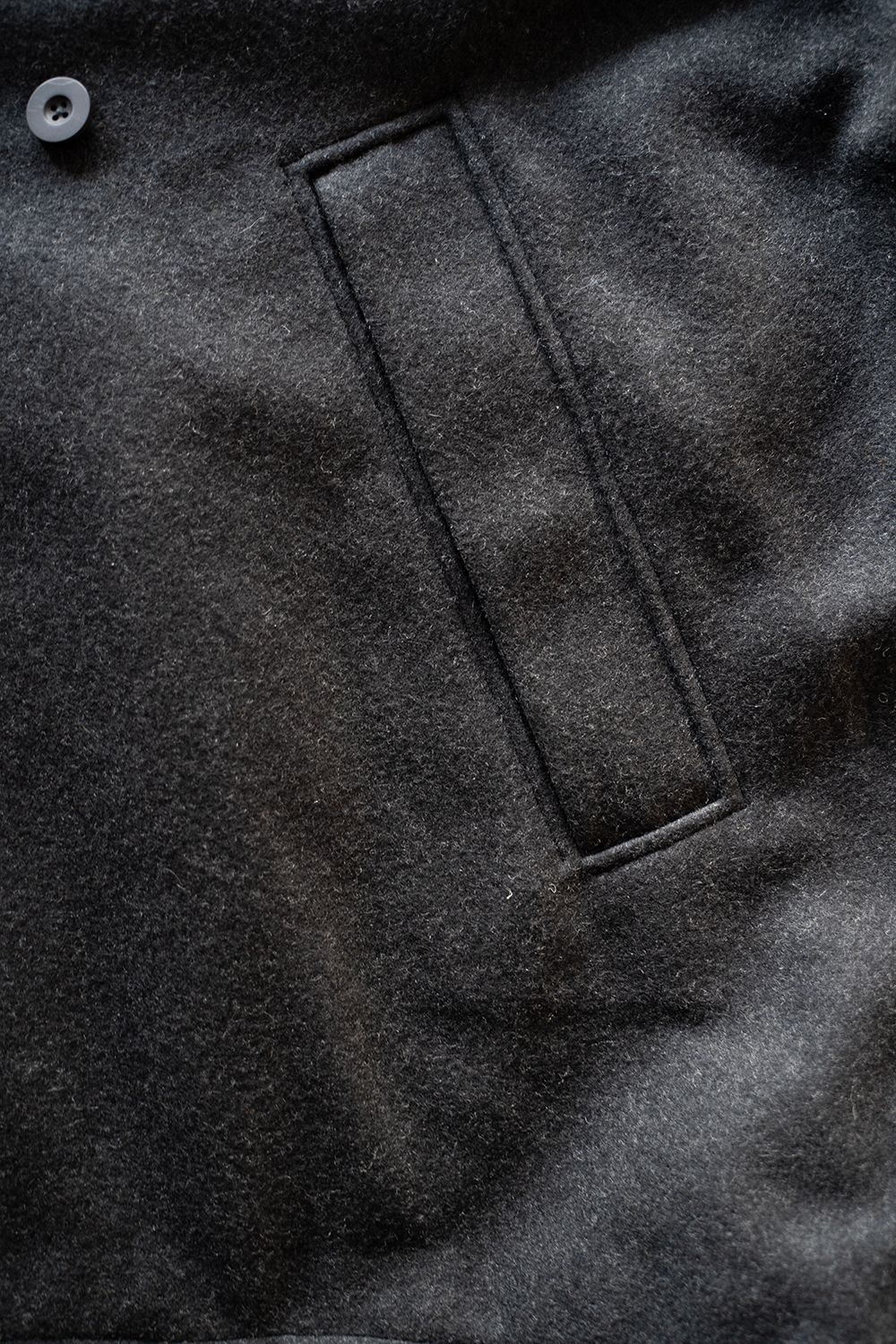 【ラスト1点】【24AW】Wool Semi P Coat(BLACK)