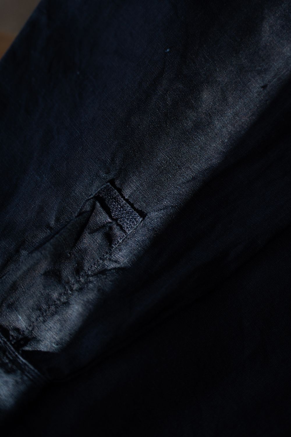 大麻シャツ 3(藍(濃))