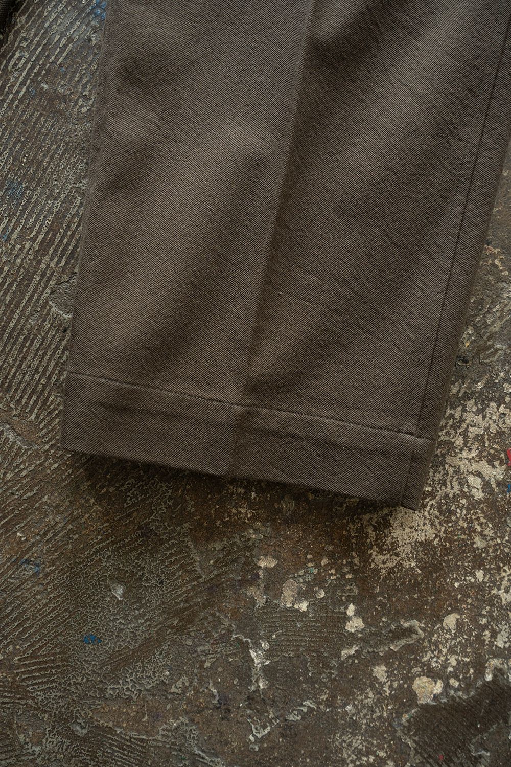 【26AW】Wool Cotton Military Pants(BROWN)