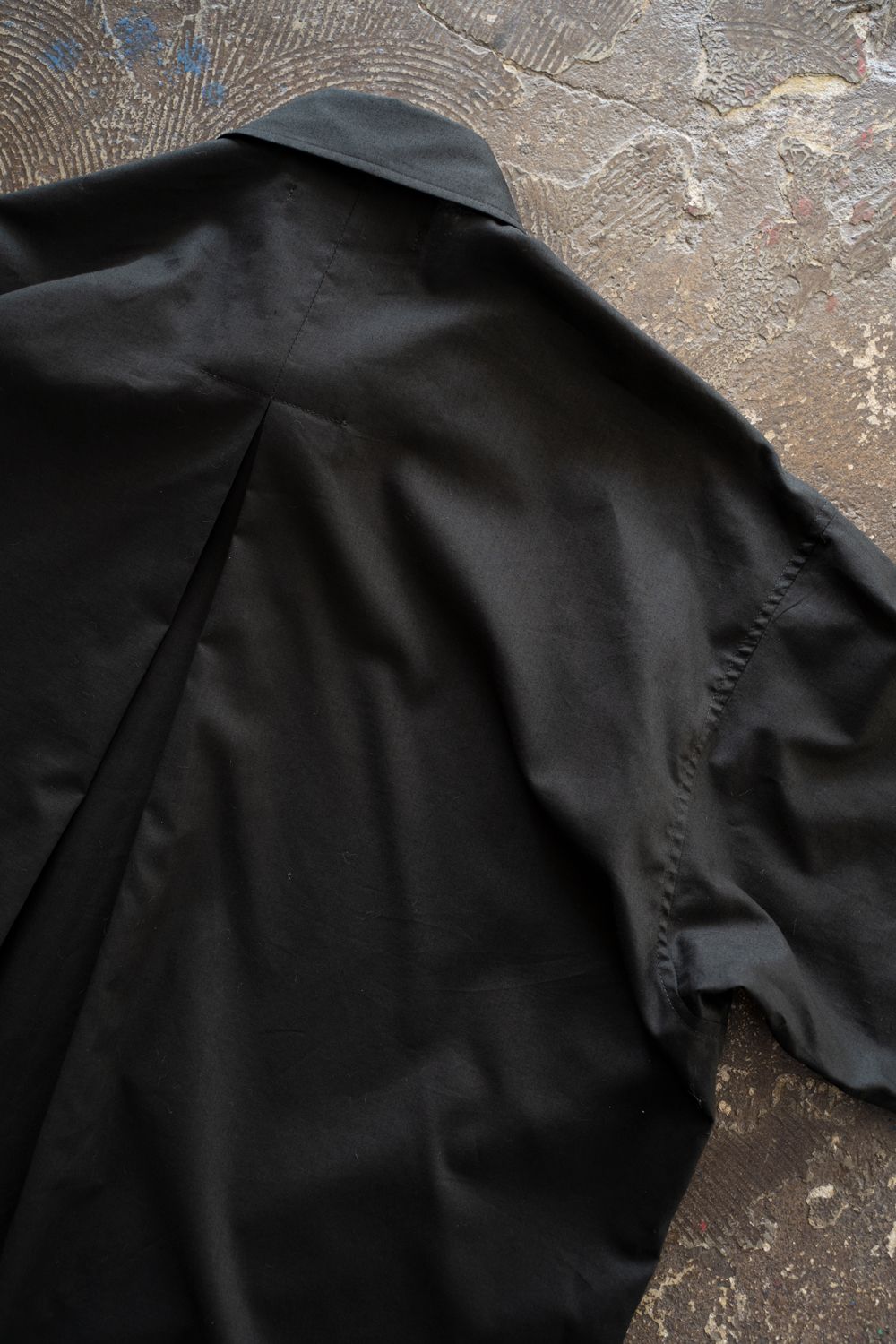 【ラスト1点】【25AW】Air Lawn L/S Shirt/エアーローンロングスリーブシャツ(BLACK)
