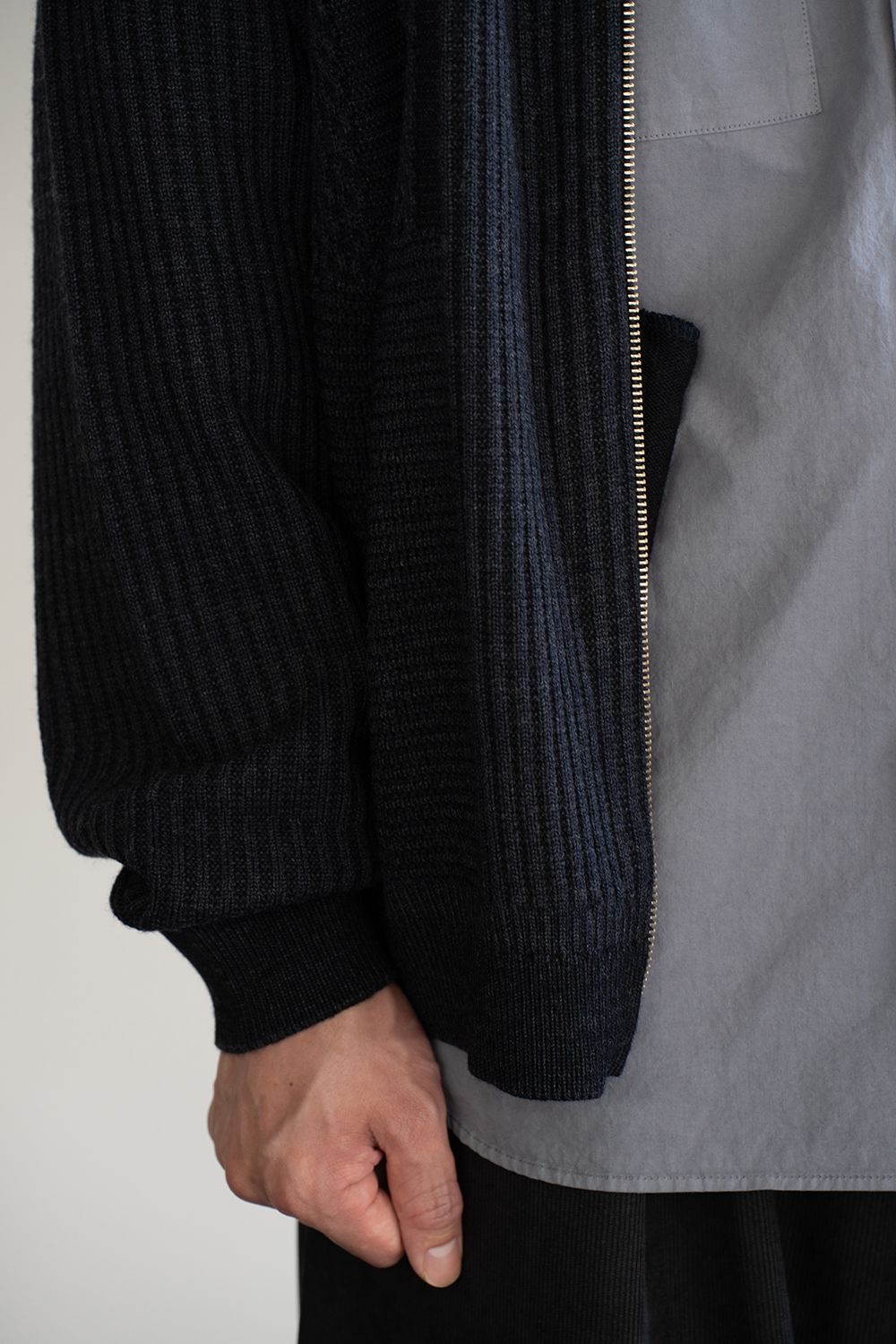 【26AW】Akiiro Drivers Knit(NAVY)