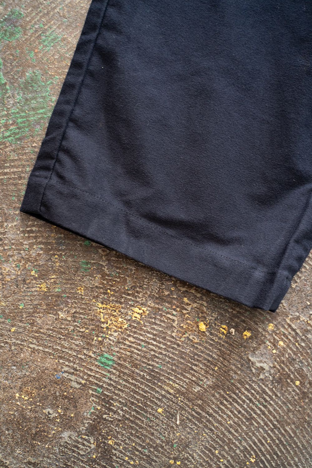 【ラスト1点】【24AW】ストレッチモールスキンイージーパンツ(DARK NAVY)