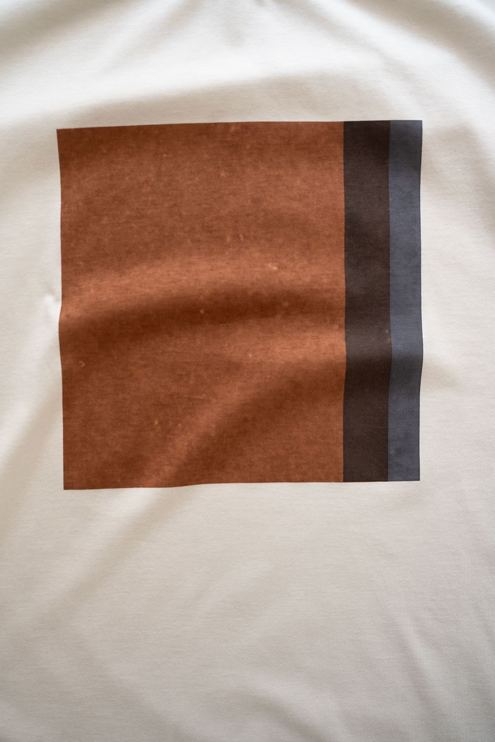 【26SS】シルクスクリーンプリントTシャツ(LIGHT BEIGE)