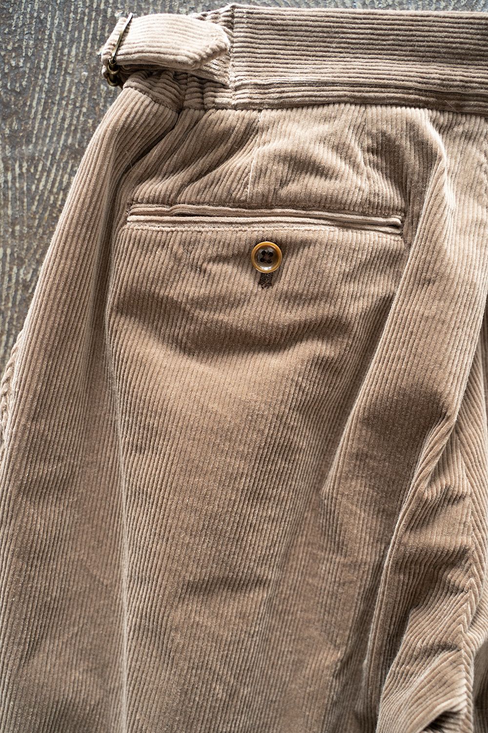 SAYATOMO - 【22AW】2-Tack Corduroy Trousers/2タックコーデュロイ