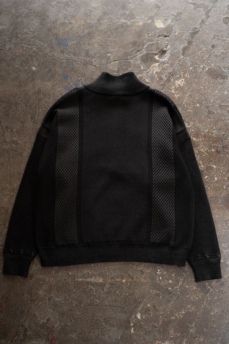 【26AW】Karita Half Zip Knit(BLACK)