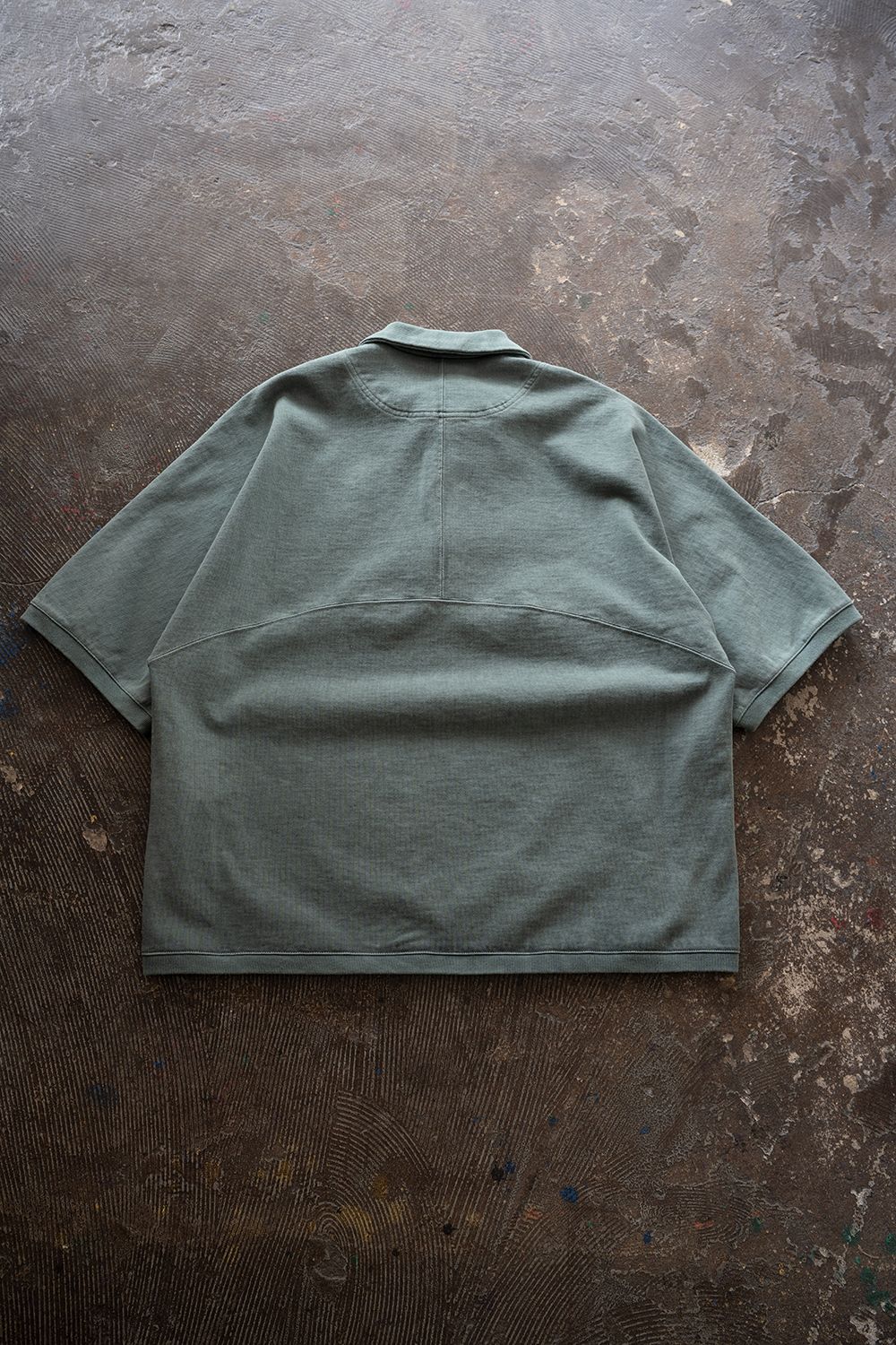 【26SS】Pigment Dyed Dolman Polo Shirt(MINT)