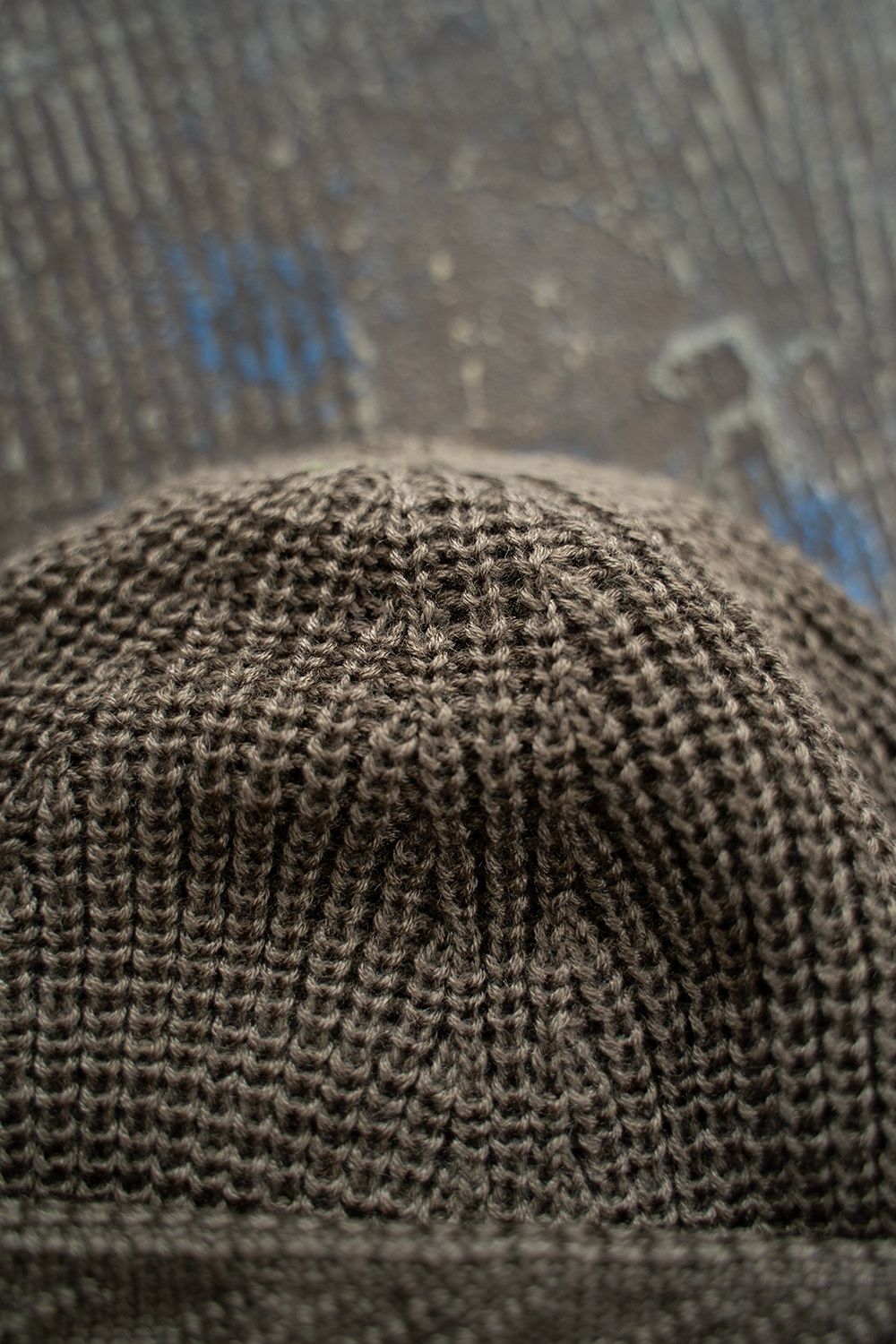 YASHIKI - 【23AW】Yagasuri Knit Cap(KHAKI GRAY) | Salty