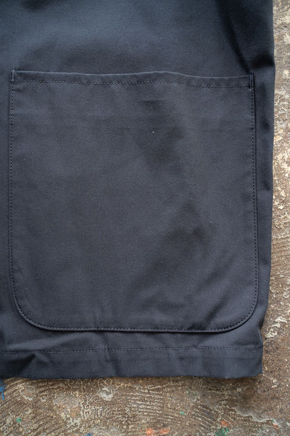 【ラスト1点】【25SS】キュプラ混ツイルダブルジャケット(DARK NAVY)