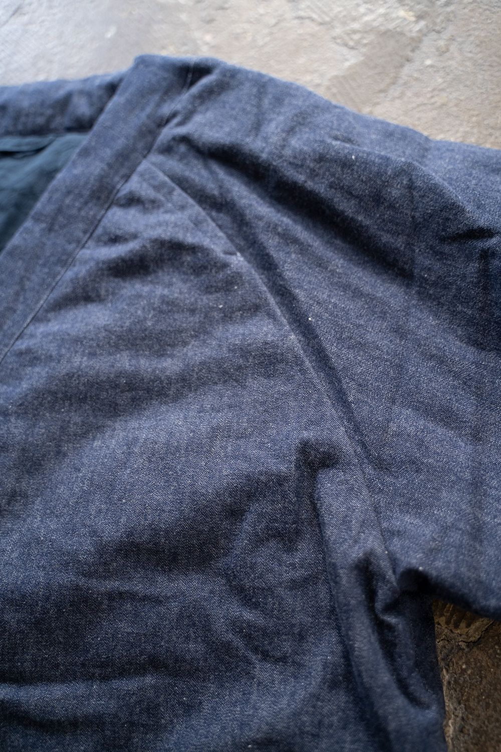 【ラスト1点】"futon"gown(DENIM)