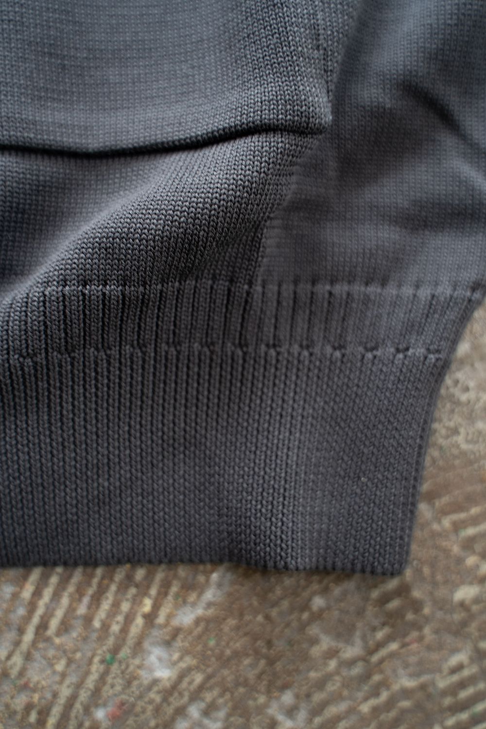 YASHIKI - 【ラスト1点】【23AW】Yonaga Zip Cardigan(OFF BLACK