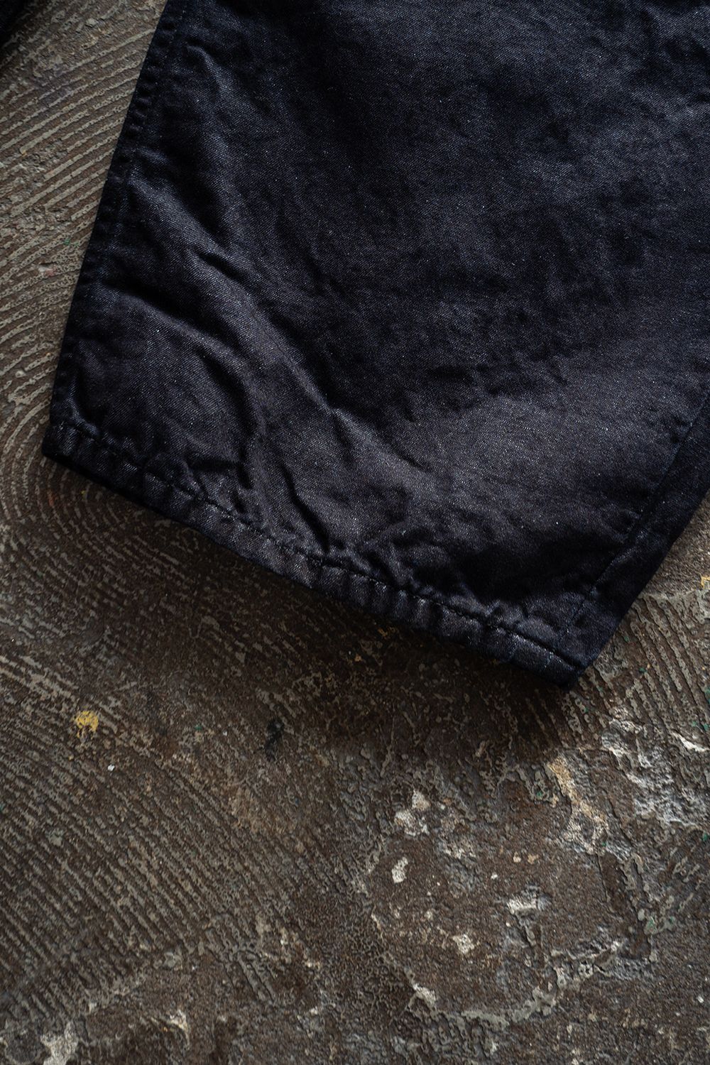 【26SS】8.5oz大麻混デニムワンタックパンツ(DARK NAVY)