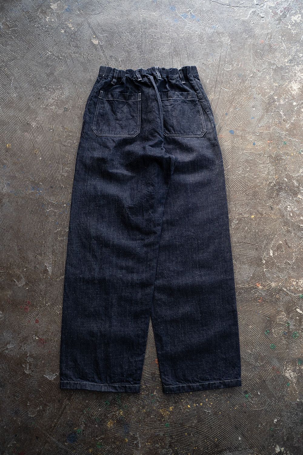 OC大麻ライトオンスデニムパンツ(紺)