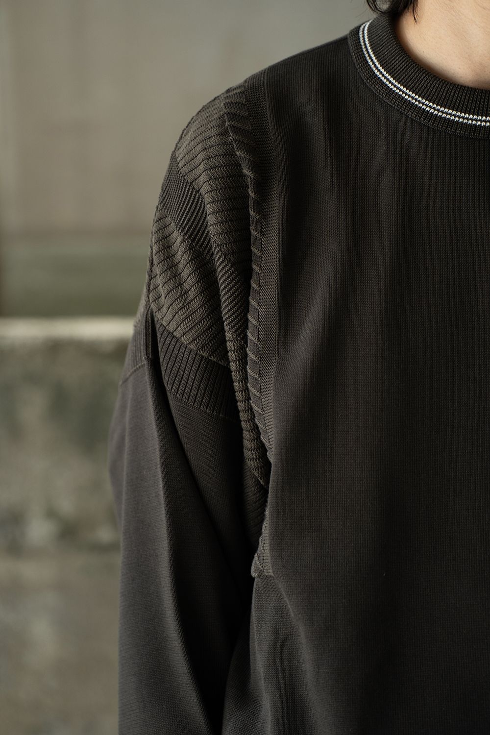 NKNIT 23SS ニットポロ　ベージュ NKNIT 23SS ニットポロ ベージュ トップス