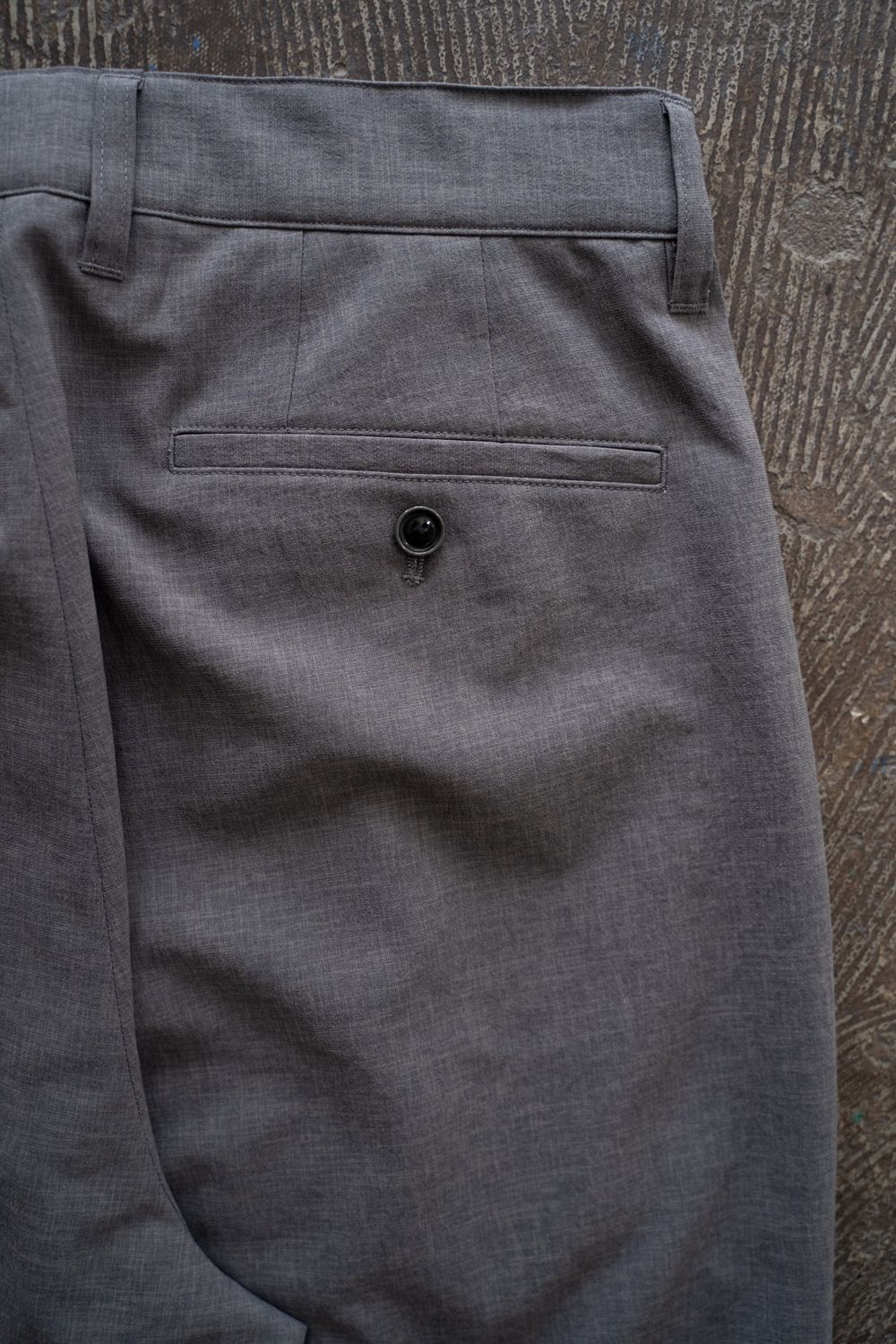 【26SS】2-Tack Wide Slacks/2タックワイドスラックス(GRAY)