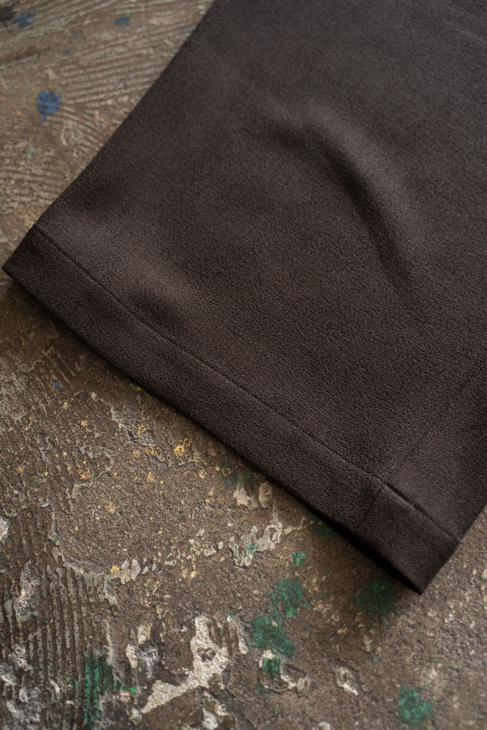 【ラスト1点】【25AW】2-Tack Wide Slacks/2タックワイドスラックス(BROWN)