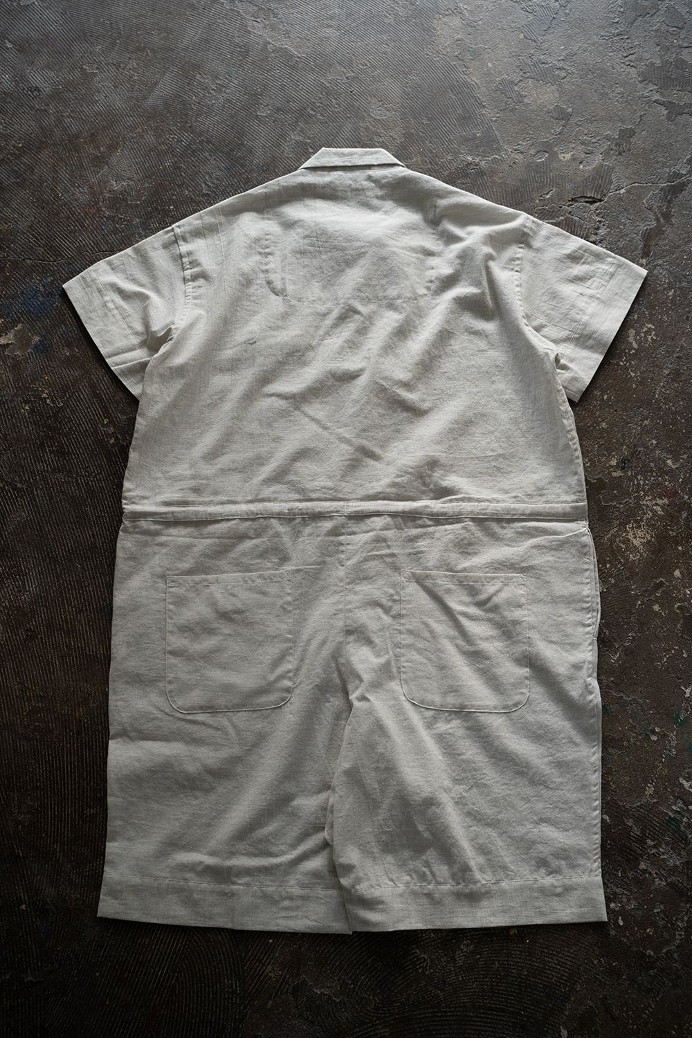 【ラスト1点】【23SS】"joint(short)"pajama【オールインワン】(LIGHT GRAY)