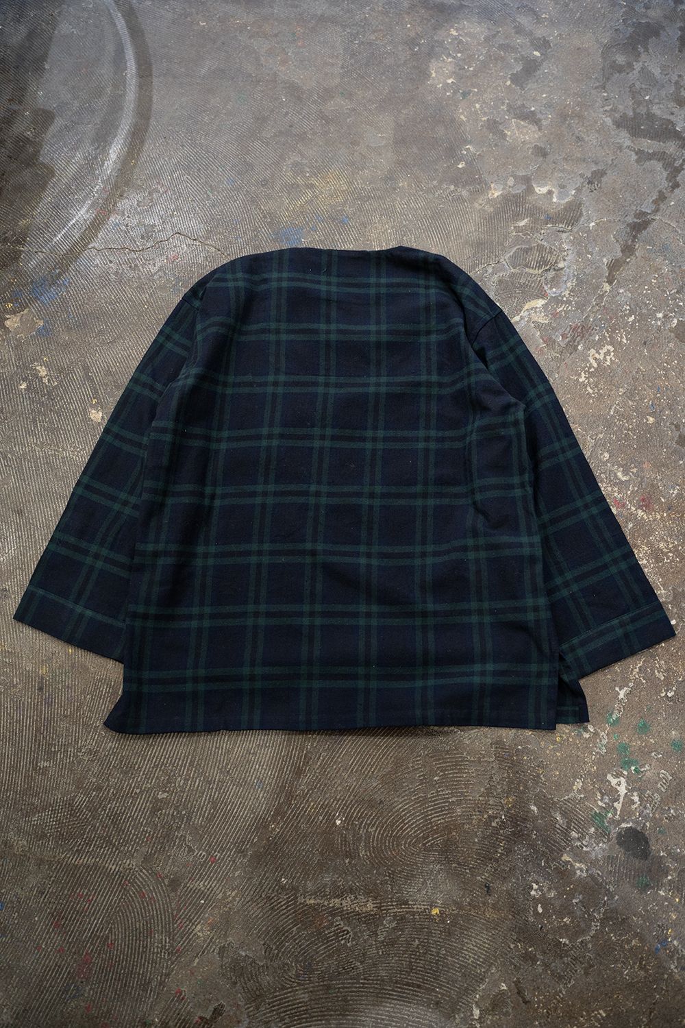 【ラスト1点】"calm"pajama /パジャマ(セットアップ)【ユニセックス】(GREEN×NAVY)