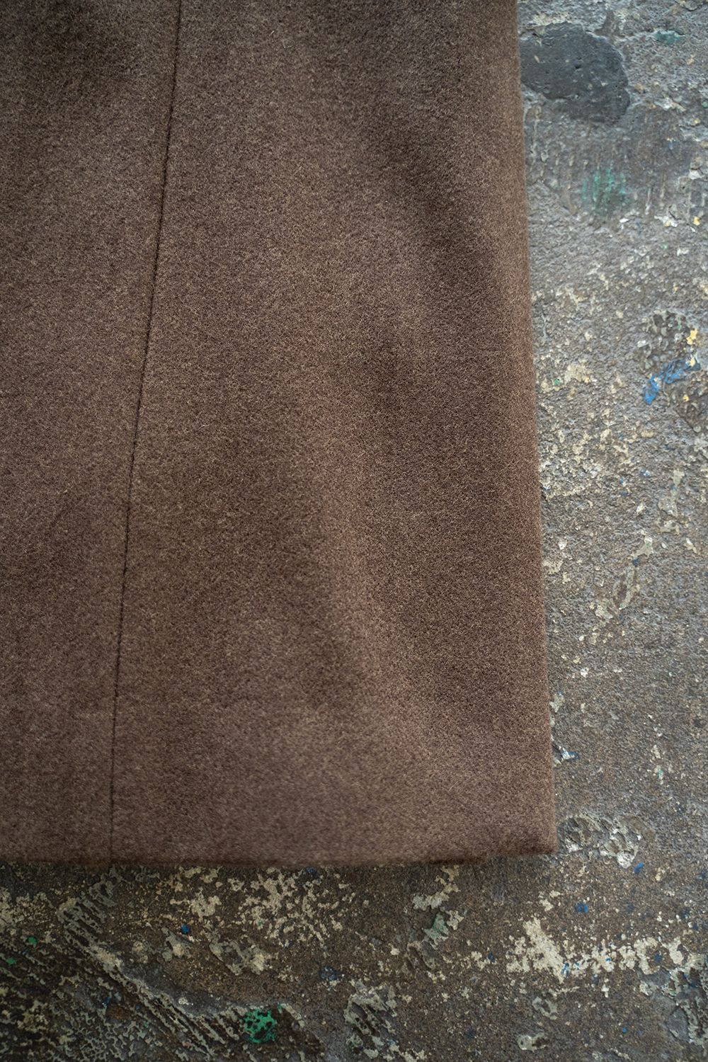 【25AW】Belted Over Coat/ベルテッドオーバーコート(BROWN)