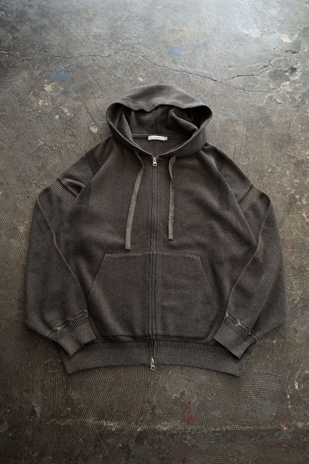 【26SS】Senshun Zip Hoodie(GREIGE)