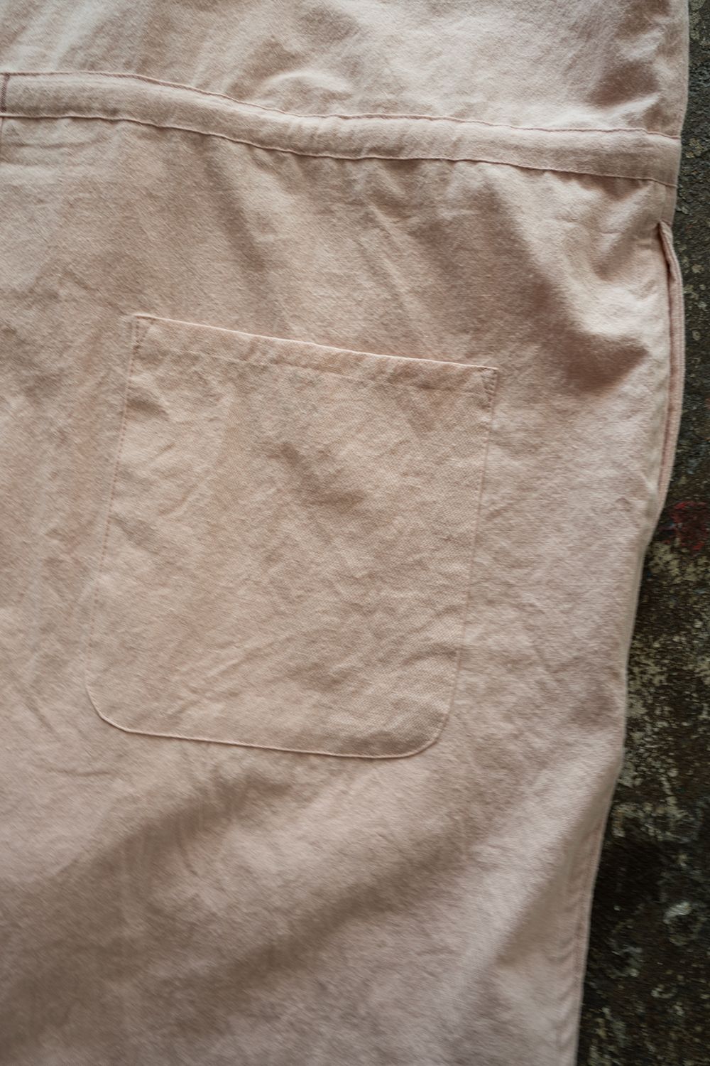 【26SS】"joint(short)"pajama【オールインワン】(wwashed light cotton PINK)