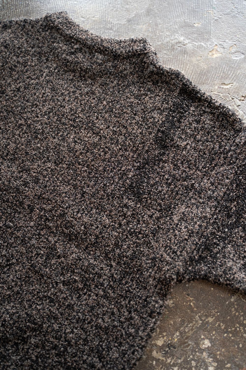 【25AW】Shusetsu Boucle Knit(BROWN)