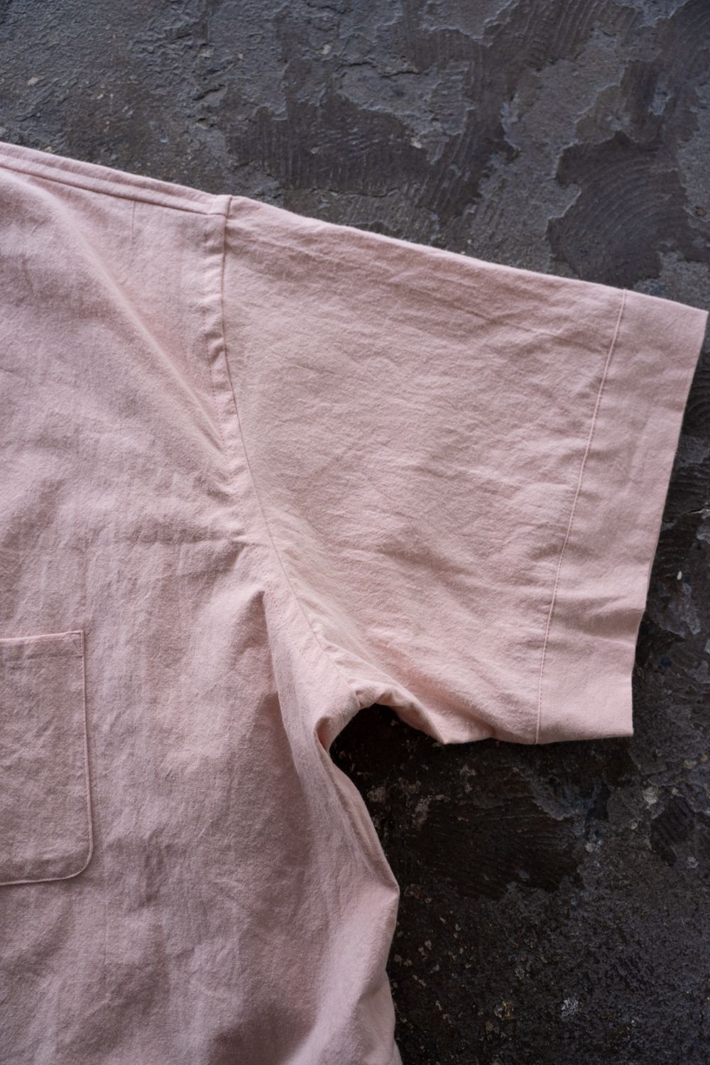 【26SS】"summer jambo"pajama(washed light cotton PINK)【セットアップ】【ユニセックス】