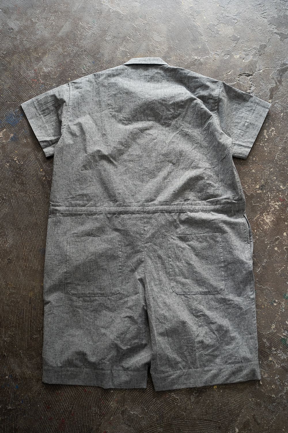 【ラスト1点】【23SS】"joint(short)"pajama【オールインワン】(LIGHT BLACK)