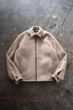 【25AW】Mohair Shaggy Zip Jacket/モヘアシャギージップジャケット(BEIGE)