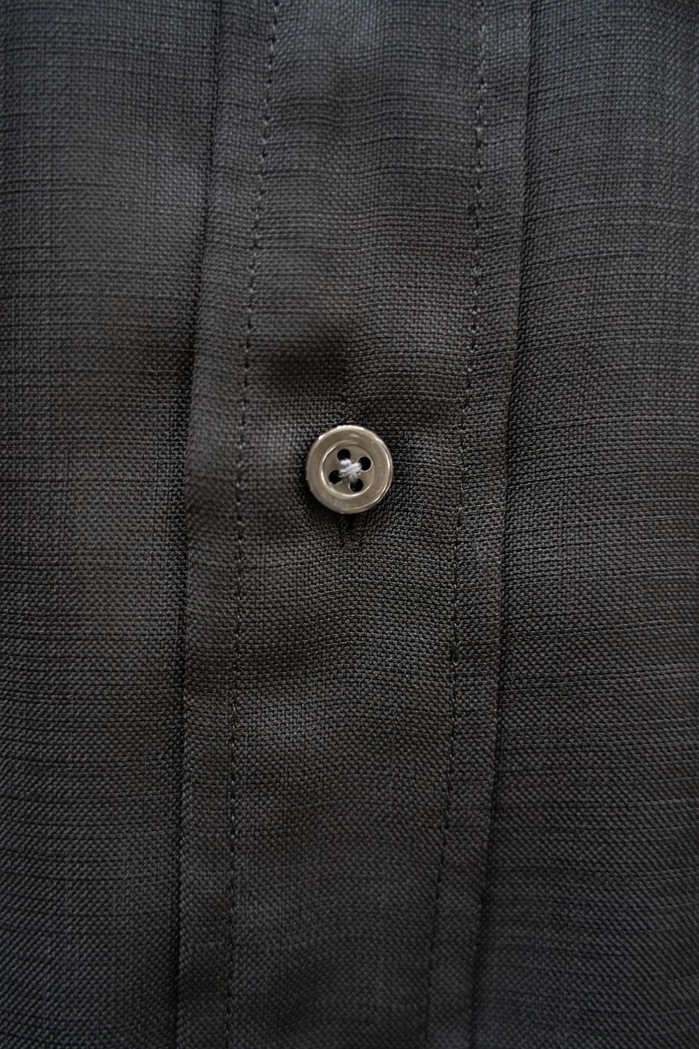 【ラスト1点】【25SS】Sheer Sharkskin SS Shirt/シアーシャークスキンシャツ(BLACK)