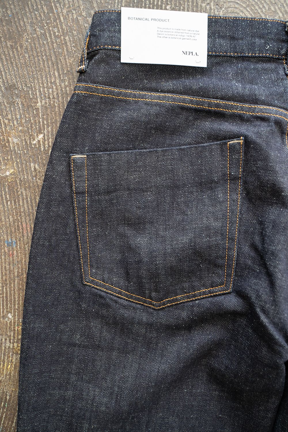 【ラスト1点】【23SS】リラックスストレートパンツ(HEMP INDIGO)
