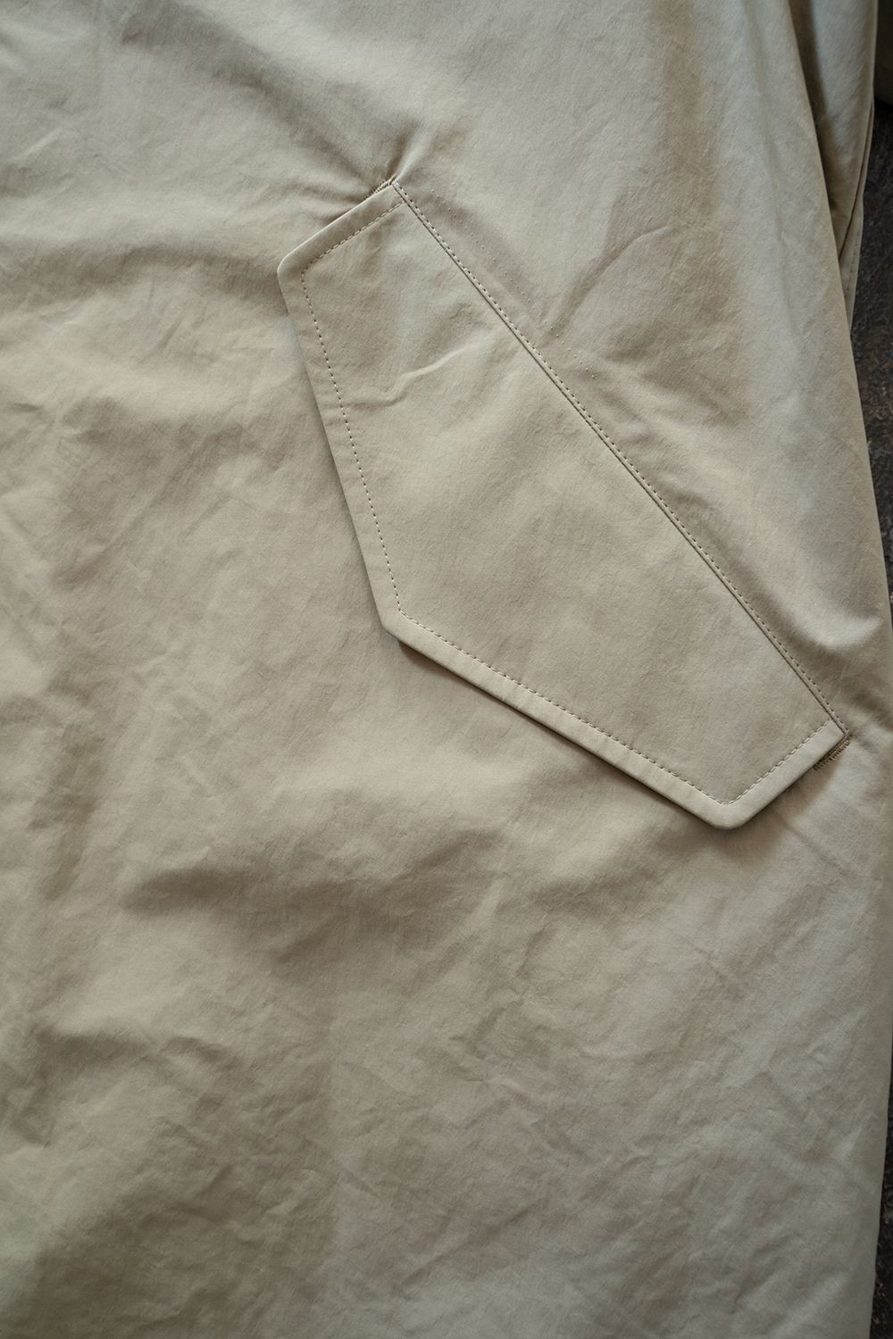 【ラスト1点】【24SS】ライナー脱着スタンドカラーコート(BEIGE)