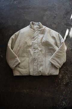 【26AW】シンサレートスタンドカラーブルゾン(ECRU)