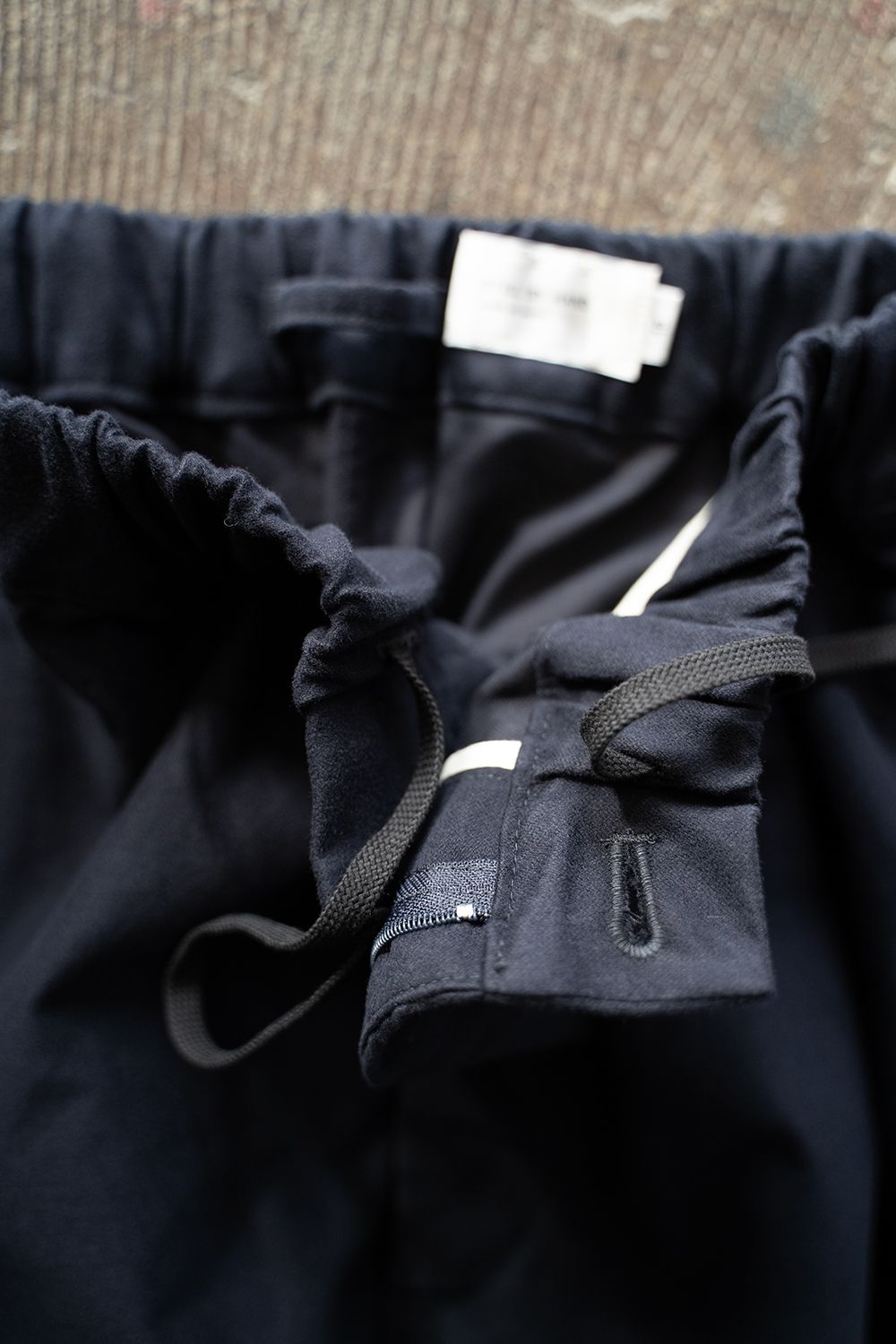 【ラスト1点】【24AW】ストレッチモールスキンイージーパンツ(DARK NAVY)