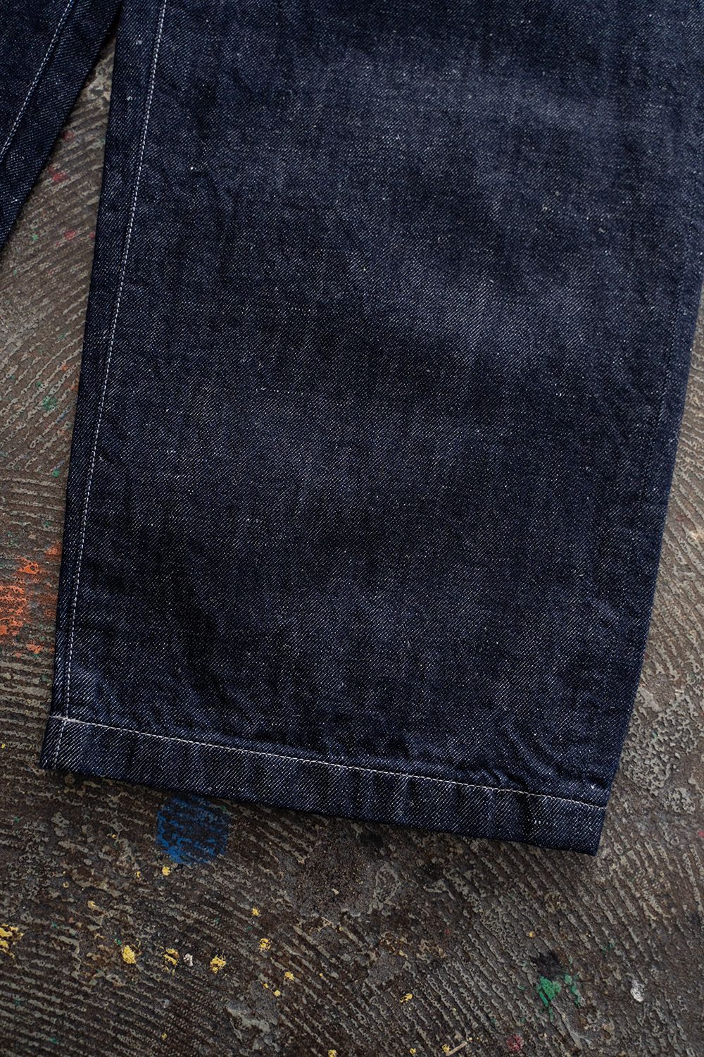 OC大麻ライトオンスデニムパンツ(紺)