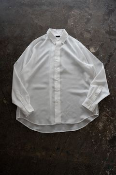 【26SS】Sheer Light Shirt/シアーライトシャツ(WHITE)