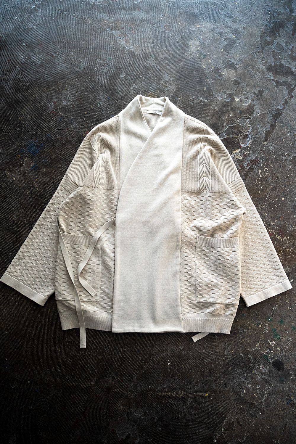 YASHIKI - 【ラスト1点】【22SS】Namiaya Samue Jacket(PEARL GRAY