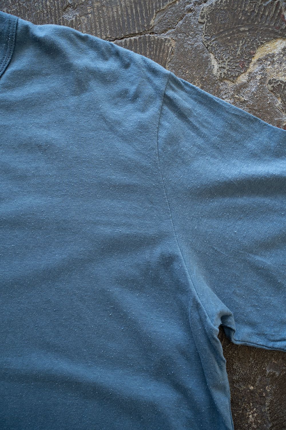【ラスト1点】【25SS】シルクネップTシャツ(SMOKE BLUE)