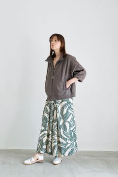 【ラスト1点】Hatsuhana Knit Blouson(GREIGE)